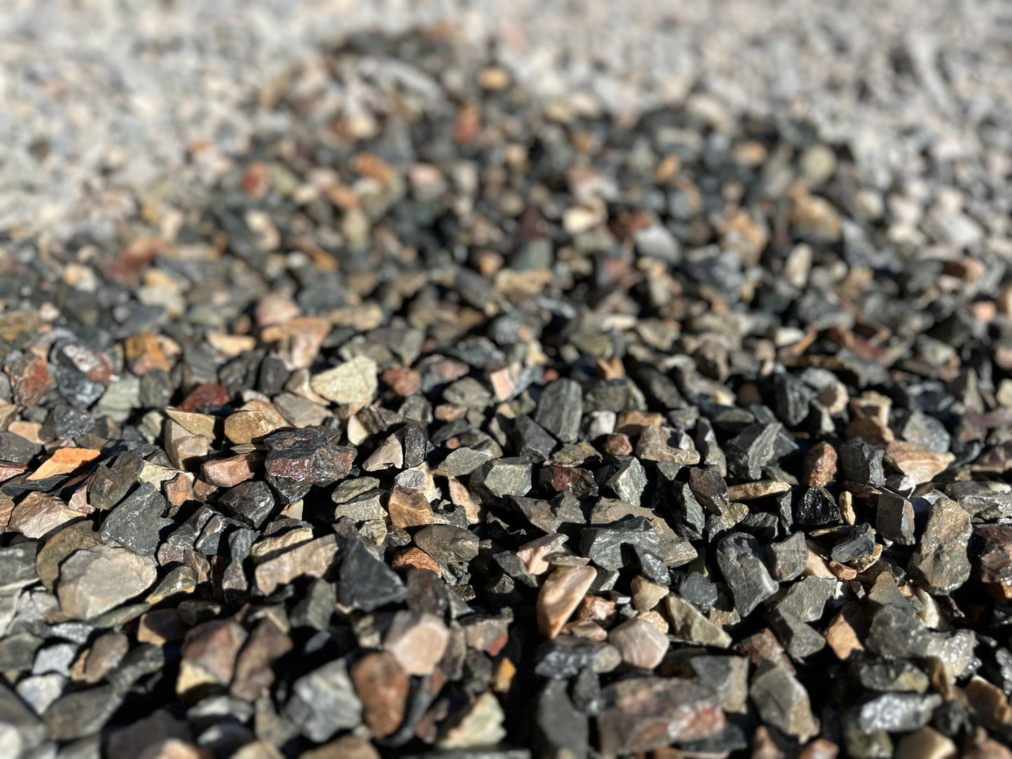 Piedra triturada