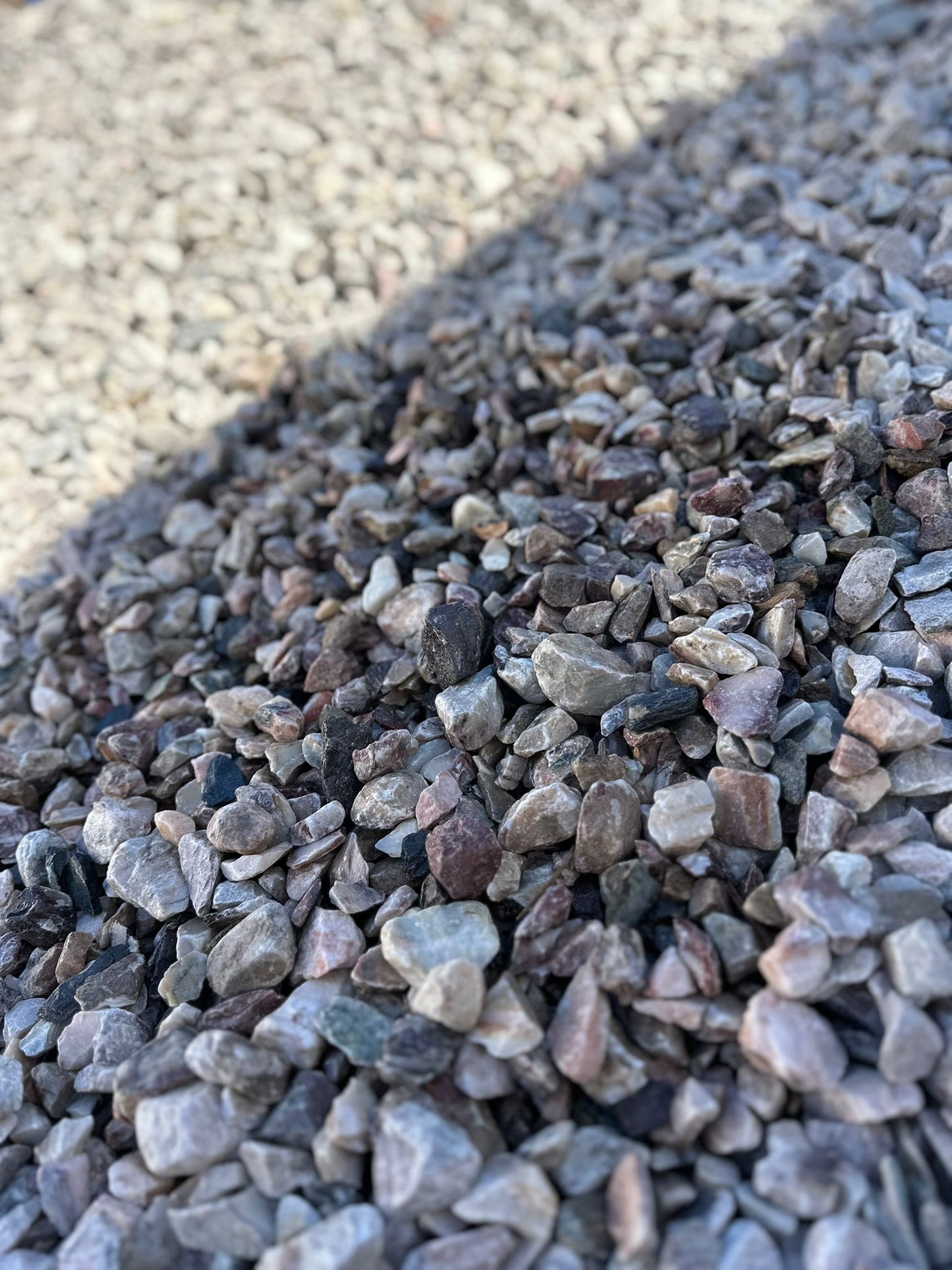 Piedra triturada